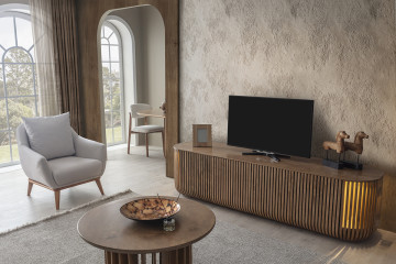 Fold Ceviz Tv Ünitesi  